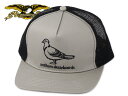 ANTIHERO A^Cq[[ BASIC PIGEON MESH CAP SILVER/BLACK Lbv Vo[/ubN 21684