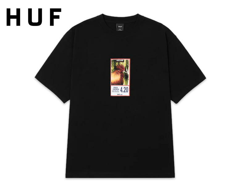 Rakuten - HUF ハフ FRIED T-SHIRTS BLACK フライ Tシャツ ブラック 22559 [メンズ レディース]