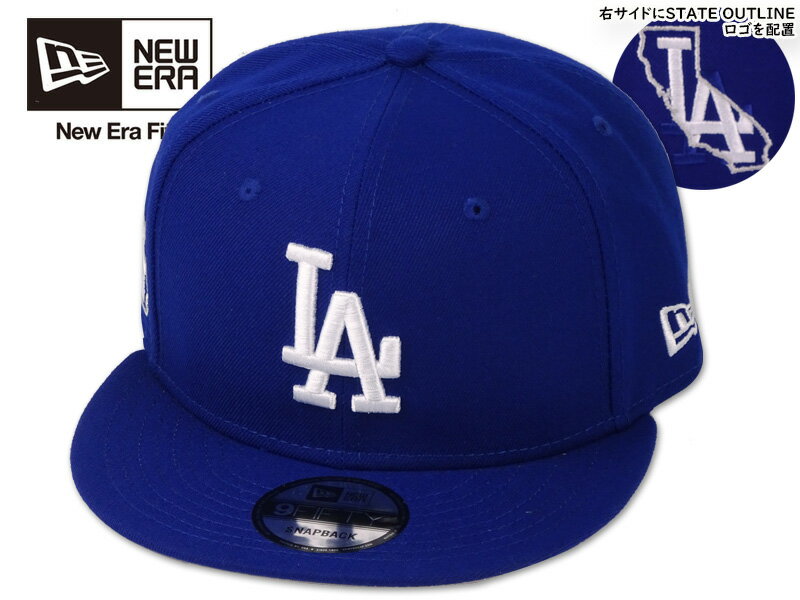 NEWERA ニューエラ 9FIFTY STATE OUTLINE LOS ANGELES DODGERS 950 ROYAL ロスエンゼルス ドジャース ロイヤル 21949 