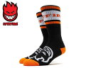 SPITFIRE Xsbgt@CA CLASSIC 87' BIGHEAD SOCKS BLACK/ORANGE/WHITE \bNX ubN/IW/zCg 21703 [XP{[ C  SKATE XP[g]@10P21Feb15