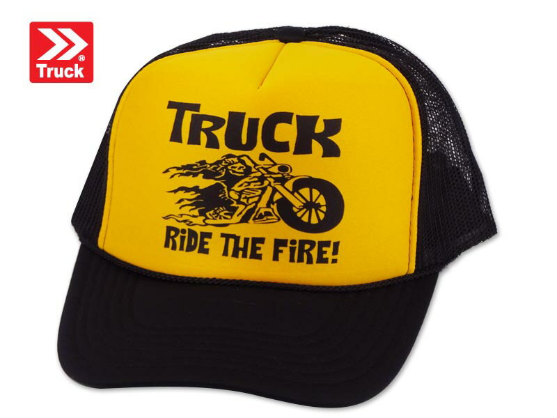 Rakuten - TRUCK BRAND トラックブランド FIRE #A20 BLACK/GOLD メッシュキャップ ブラック/ゴールド 21618 [SNAPBACK スナップバック アメカジ 帽子 メンズ レディース]