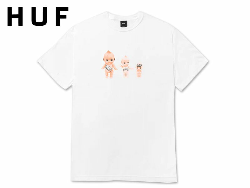 乐天商城 - HUF ハフ RIZZO T-SHIRTS WHITE リゾ Tシャツ ホワイト 21832 [スケボー スケートボード メンズ レディース]