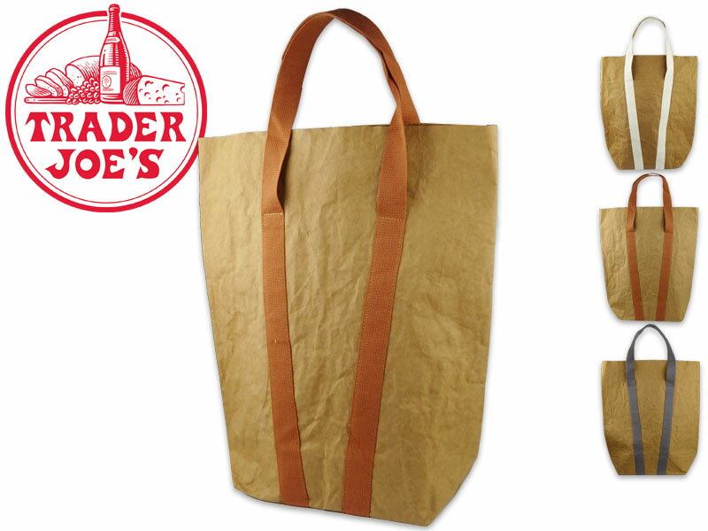 Rakuten - Trader Joe’s トレーダージョーズ WASHABLE PAPER TOTE BAG ウォッシャブルペーパーバッグ 21849 [トレジョ メンズ レディーストートバッグ マイバッグ]