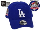 NEWERA ニューエラ 9TWENTY LOS ANGELES DODGERS 2024 WORLD SERIES CHAMPION CAP ROYAL ロス...
