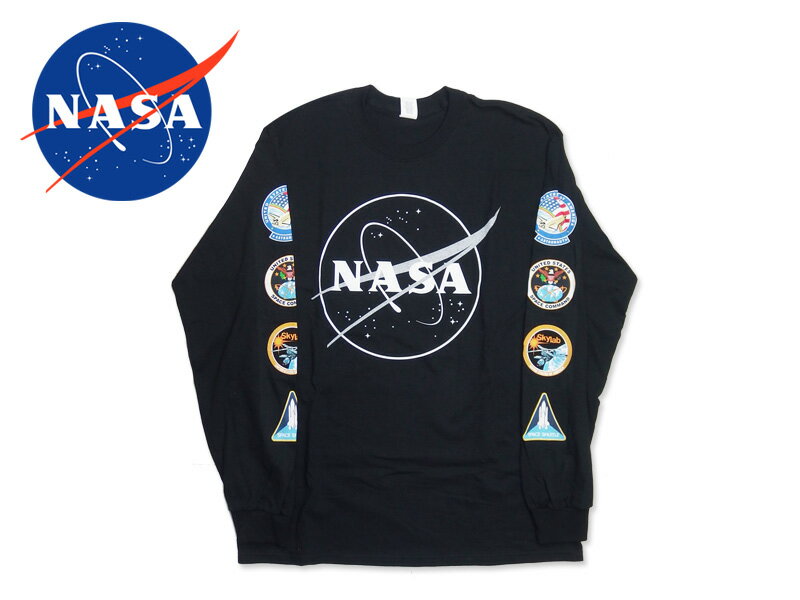 ☆NASA【ナサ】NASA Logo Long Sleeve