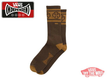 ☆VANS【バンズ】VANS×INDEPENDENT CREW SOCKS DEMITASSE インディペンデント ソックス デミタス 17237 [秋冬 SKATE SK8 スケボー ヴァンズ]10P13Dec15