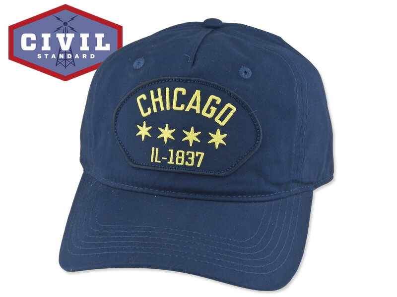 Other - ☆Civil Standard【シビル スタンダード】HERITAGE COLLECTION シカゴ キャップ ネイビー CHICAGO IL-1837 NAVY 17312[シンプル メンズ レディース]