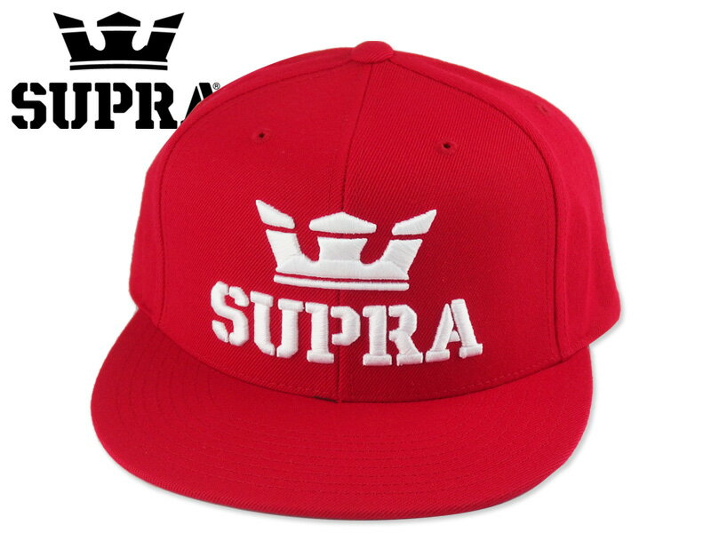 ☆SUPRA【スープラ】ABOVE SNAPBACK FORMULA ONE/WHITE スナップバック フォーミュラワン/ホワイト 17903 [2019 LIL WAYNE リルウェイン SKATE スケート メンズ レディース]