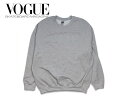 ☆DEAR SKATING【ディア スケーティング】VOGUE SKATEBOARD MAGAZINE SWEAT HEATHER GREY スウェット グレーヘザー 18274 18275 スケボー スケートボード メンズ レディース