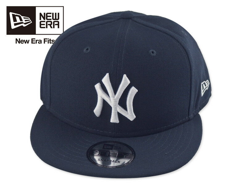 乐天商城 - NEWERA ニューエラ 9FIFTY BASIC NEWYORK YANKEES NAVY/WHITE ニューヨーク ヤンキース キャップ ネイビー/ホワイト 23032 [MLB NBA メンズ レディース] 10P05Dec15