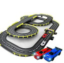 【最大2000円OFF】1:43スケールモデルのトラックレーシングカー鉄道スロットカー7.2Mスプライシングトラックボーイ誕生日プレゼントクリスマスギフト教育ガ...