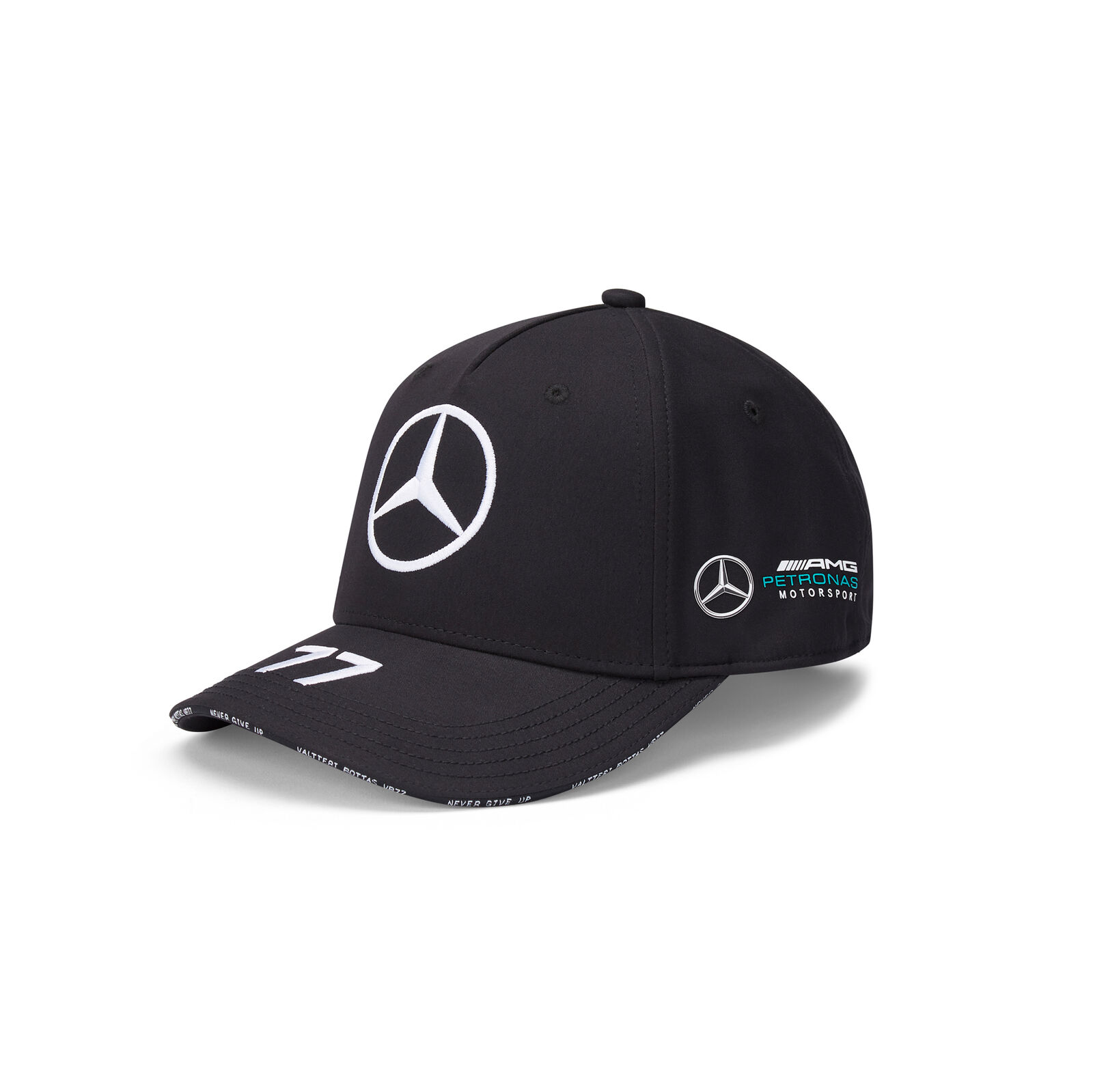 楽天SUN RISE BEACH★送料無料★ Mercedes-AMG Formula One Team Cap 2019 Valtteri Bottas ベンツ キャップ 帽子 オフィシャル バルテリ ボッタス ブラック