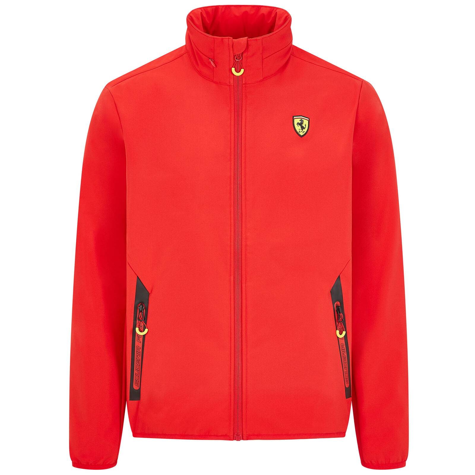 ★送料無料★Scuderia Ferrari Official Red Softshell Jacket フェラーリ オフィシャル ソフトシェル ジャケット レッド アウター