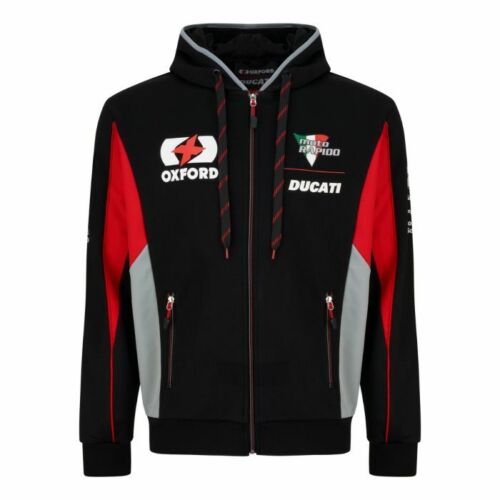 ★送料無料★Ducati Official Oxford Products Team Hoody ドゥカティ オフィシャル ジップアップ パーカー フーディー