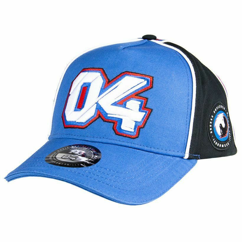 Andrea Dovizioso #04 Ducati Corse MotoGP Baseball Cap アンドレアドビツィオーゾ ドゥカティ キャップ 帽子 ブルー