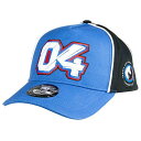 Andrea Dovizioso #04 Ducati Corse MotoGP Baseball Cap アンドレアドビツィオーゾ ドゥカティ キャップ 帽子 ブルー