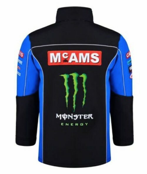 ★送料無料★McAms Yamaha Team Softshell Jacket ヤマハ ソフトシェル ジャケット アウター ブラック