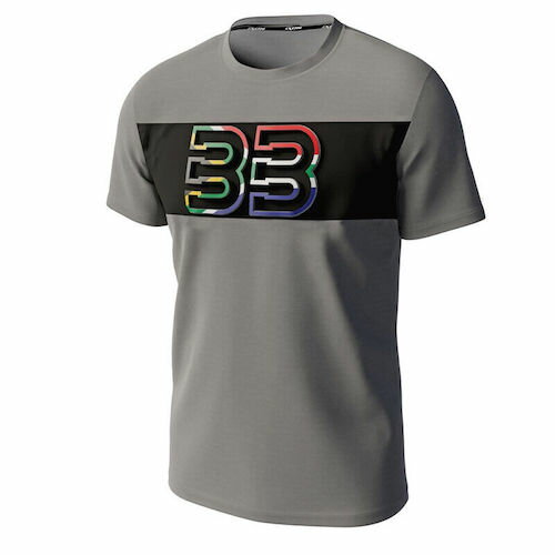 ★送料無料★Brad Binder 33 T-shirt ブラッド・ビンダー Tシャツ 半袖 グレー