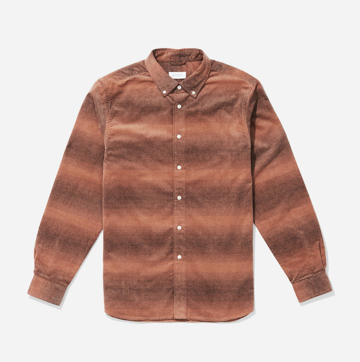 ★送料無料★Saturdays Surf NYC Laszlo Button Down Corduroy Shirt Bronze サタデーズサーフ ボタンダウンシャツ コーデュロイシャツ 長袖 ブロンズ