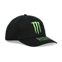 ★送料無料★FABIO QUARTARARO OFFICIAL Monster Energy Baseball Cap ファビオ クアルタラロ モンスター オフィシャル キャップ 帽子 ブラック