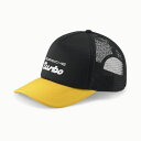 ★送料無料★Porsche Legacy Black & Yellow Truckers Baseball Cap ポルシェ メッシュキャップ 帽子 ブラック(4)
