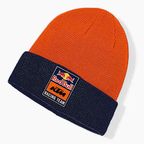 ★送料無料★RED BULL KTM RACING Reversable Beanie Hat レッドブルー ビーニ ニットキャップ ニット帽 帽子 リバーシブル