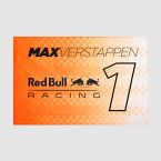 ★送料無料★Red Bull Racing Team Max Verstappen No1 Flag レッドブルー マックス・フェルスタッペン オフィシャル フラッグ 旗 オレンジ