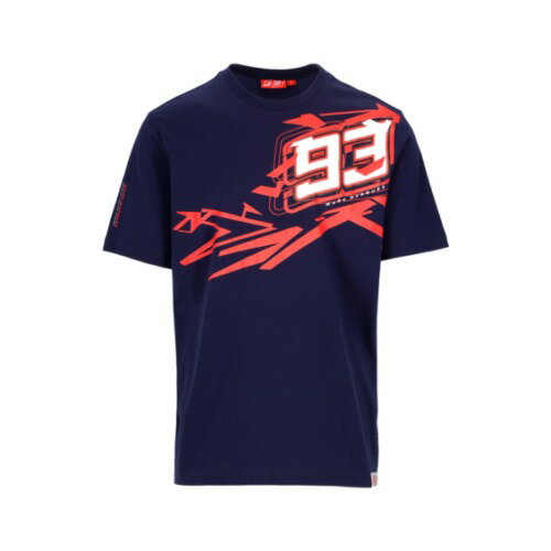 ★送料無料★Marc Marquez Honda Graphic 93 Tee マルク マルケス オフィシャル Tシャツ 半袖 ブルー