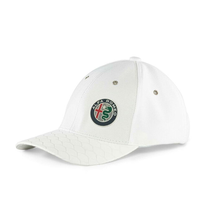 Alfa Romeo White Baseball Cap Hat Snap Back アルファロメオ キャップ 帽子 オフィシャル ホワイト スナップバック