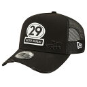 Moto Guzzi New Era Black Distressed Ef Trucker Cap g ObcB j[G bVLbv ubN