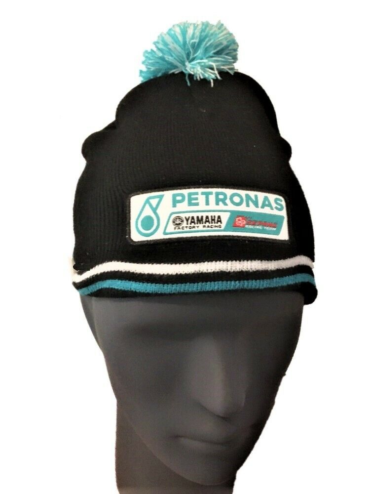 ★送料無料★Yamaha Petronas ROSSI Racing MotoGP HAT Beanie ヤマハ ペトロナス ニットキャップ 帽子 ブラック 2