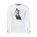 Kevin Schwantz 34 Bike Long sleeve Tee ケビン シュワンツ L/S ロングスリーブ Tシャツ ロンT 長袖 ホワイト