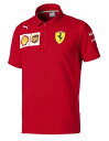 ★送料無料★Scuderia Ferrari Sponsor Polo Shirt フェラーリ オフィシャル ポロシャツ 半袖 レッド