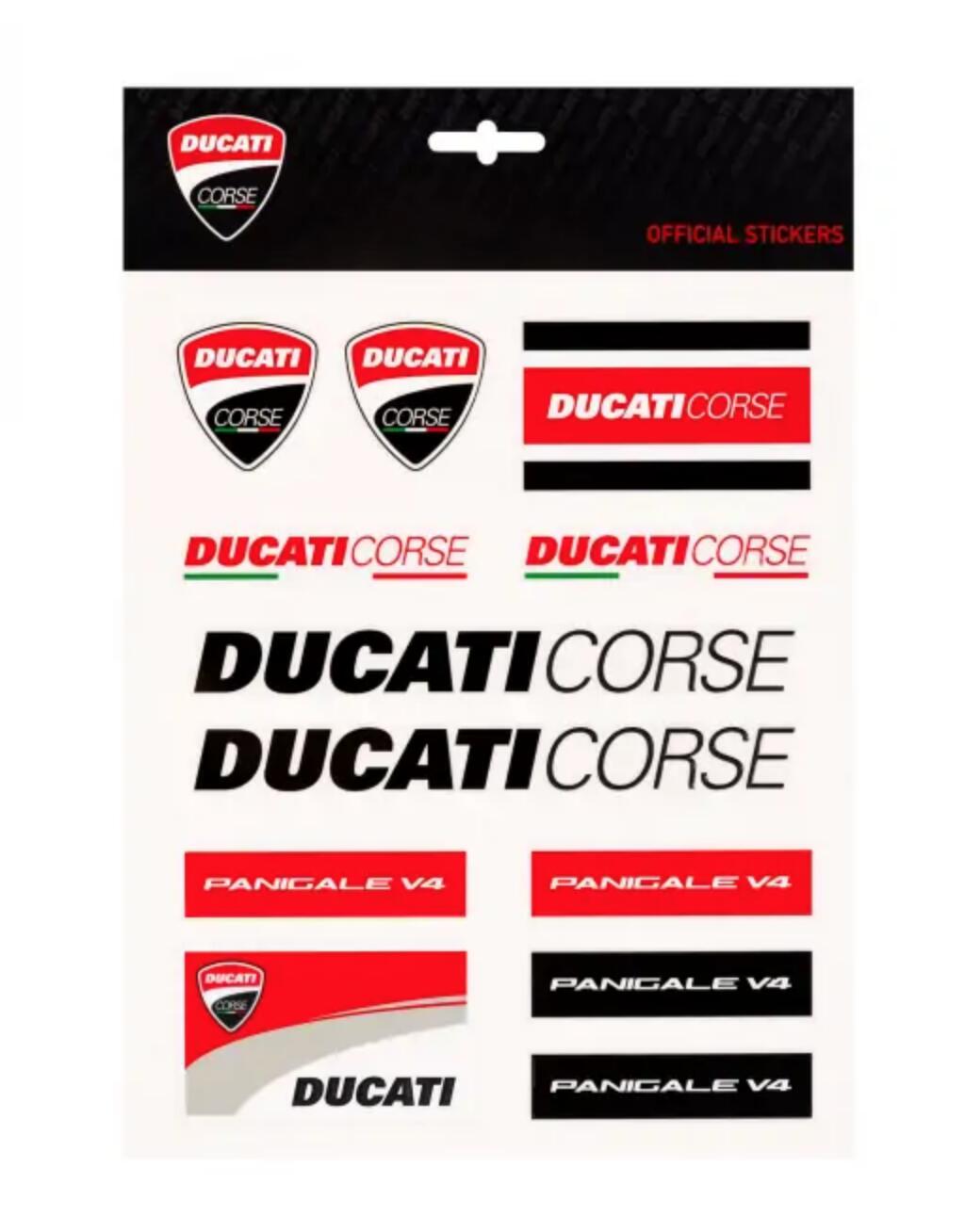 ★送料無料★Ducati Corse Racing MotoGP Sticker Set BIG ドゥカティ オフィシャル ステッカー デカール..