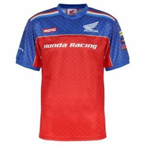 ★送料無料★Honda Endurance Racing Print T-shirt ホンダ レーシング Tシャツ 半袖 レッド