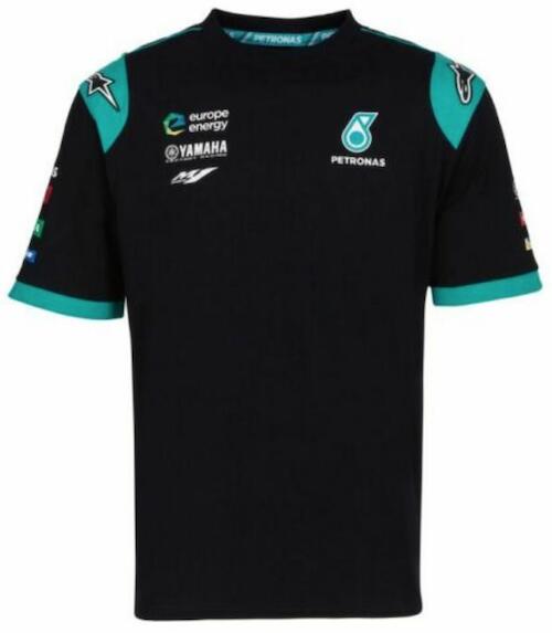 ★送料無料★Yamaha Petronas Racing T-Shirt ヤマハ ペトロナス オフィシャル Tシャツ 半袖 ブラック