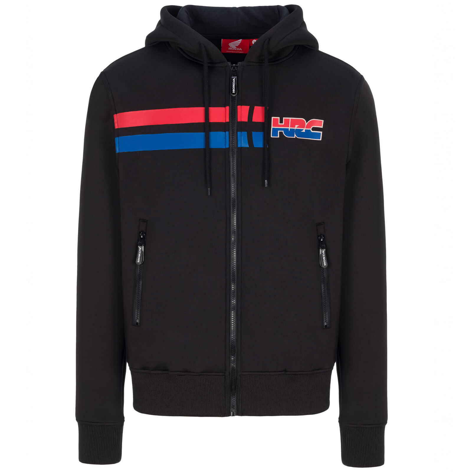 ★送料無料★ Honda Racing HRC MotoGP Zip Up Hoody レーシング ジップアップ パーカー 長袖 ブラック