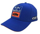 Red Bull KTM Racing MotoGP Tech3 Cap レッドブルー キャップ 帽子 スナップバック ブルー