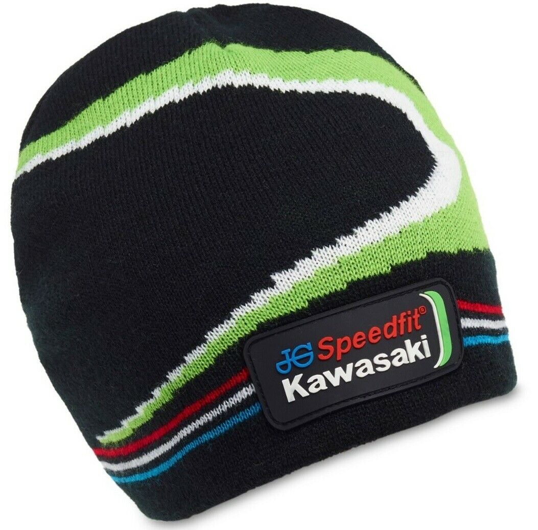 ★送料無料★KAWASAKI JG Speedfit Racing Team HAT Beanie カワサキ オフィシャル ニットキャップ ビーニ ニット帽
