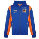 ★送料無料★Red Bull KTM Racing Tech3 Hoody レッドブルー オフィシャル ジップアップ パーカー 長袖 ブルー