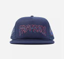 ★送料無料★Hoonigan Ken Block Snapback ケン ブロック フーニガン メッシュキャップ 帽子 ブルー(4)