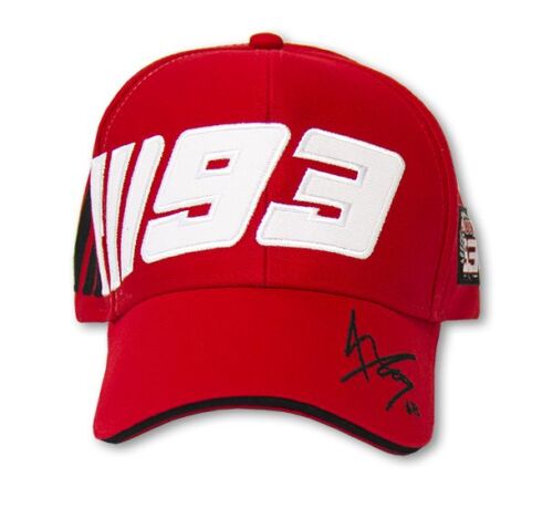 Marc Marquez 93 Red MM93 Cap }N }PX ItBV x[X{[Lbv Lbv Xq