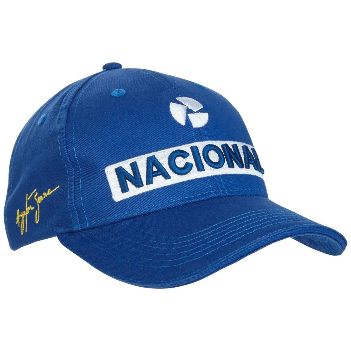 Ayrton Senna Nacional CAP アイルトンセナ ロゴ キャップ 帽子 ブルー