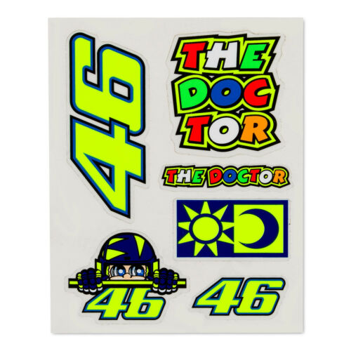 ★送料無料★Valentino ROSSI VR46 Decal Sticker ヴァレンティノ ロッシ デカール ステッカー セット