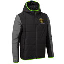 ★送料無料★Lamborghini Squadra Corse Black Travel Padded Jacket ランボルギーニ オフィシャル ジャケット アウター ダウンジャケット ブラック