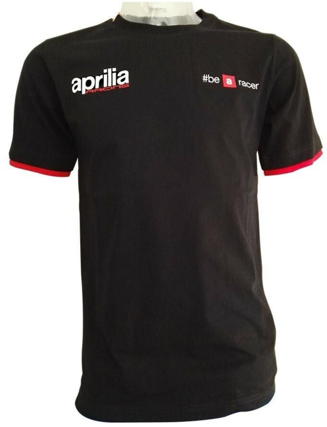 Aprilia Racing Team World Championship T-shirt アプリリア Tシャツ 半袖 ブラック