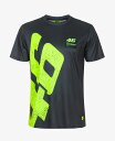 Valentino Rossi VR46 Monza Official Tee ヴァレンティノ ロッシ オフィシャル Tシャツ 半袖 ブラック