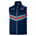 ★送料無料★Sparco Martini Racing Gilet Vest マルティーニ ベスト アウター ネイビー