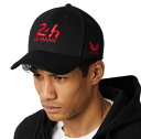 送料無料 24 Hours Le Mans Cap ル・マン24時間レース ベースボール キャップ 帽子 ブラック(4)