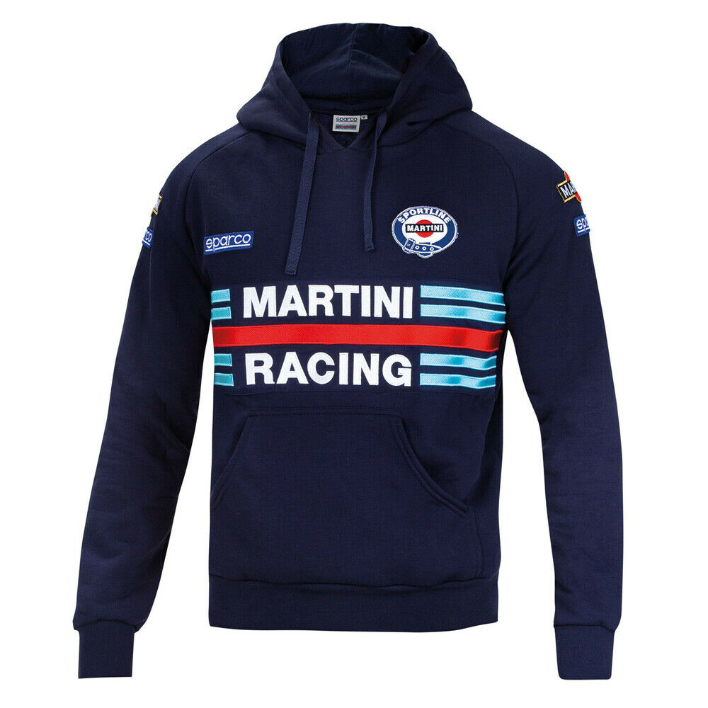 Rakuten - ★送料無料★Sparco Martini Racing Hoody マルティーニ プルオーバー パーカー ブルー